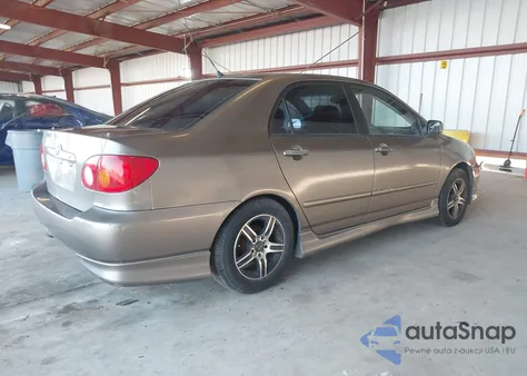 2003 Toyota Corolla S z USA, uszkodzony, nr VIN 1NXBR32E33Z166059